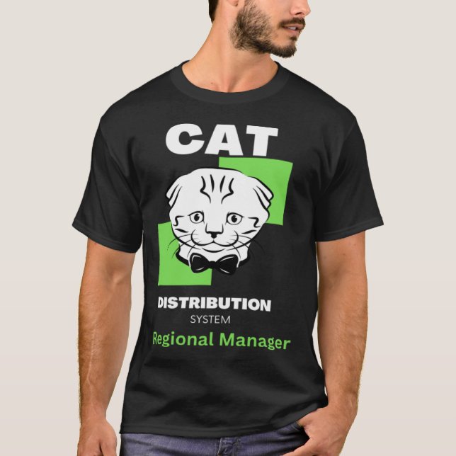 Kattdistribution Regional Chef T Shirt (Framsida)