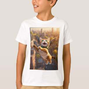 Kattdjur Aviator Äventyr" T Shirt