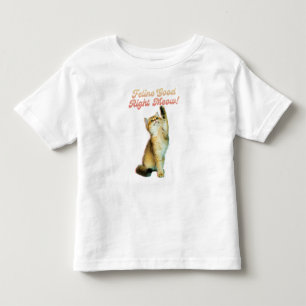 Kattdjur Bra Höger Meow Funny Cat Quote Cute Kitte T Shirt