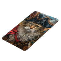Kattdjur Buccaneer - flexibel fotomagnet