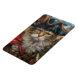 Kattdjur Buccaneer - flexibel fotomagnet Magnet