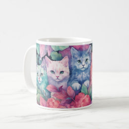 Kattdjur Coffee Mugg