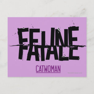 Kattdjur Fatale Vykort