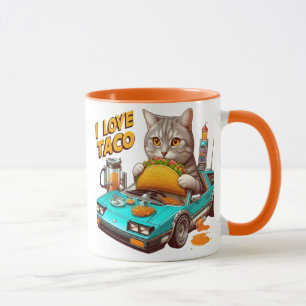 Kattdjur Fiesta I kärlek Taco Mugg
