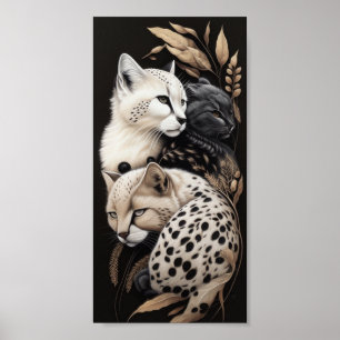 KATTDJUR FINESSE #1 POSTER