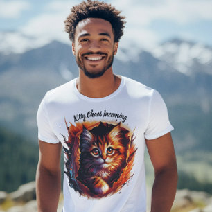 Kattdjur Frenzy: Kattunge Chaos Inkommande! T Shirt