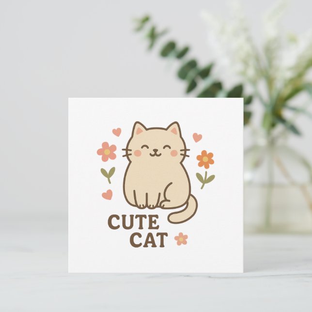 Kattdjur i Bloom (Stående Fram)