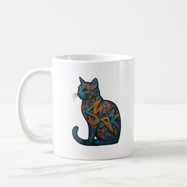 Kattdjur Inferno Kaffemugg (Vänster)