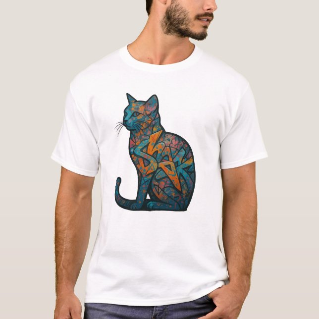 Kattdjur Inferno T Shirt (Framsida)