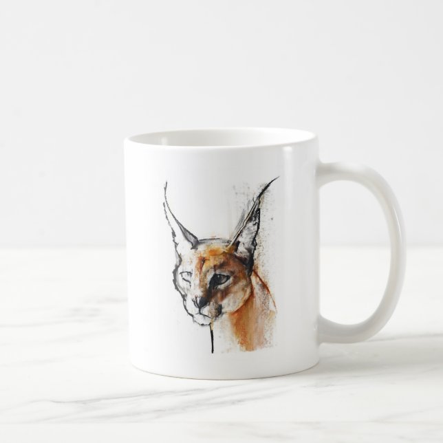Kattdjur Kaffemugg (Höger)