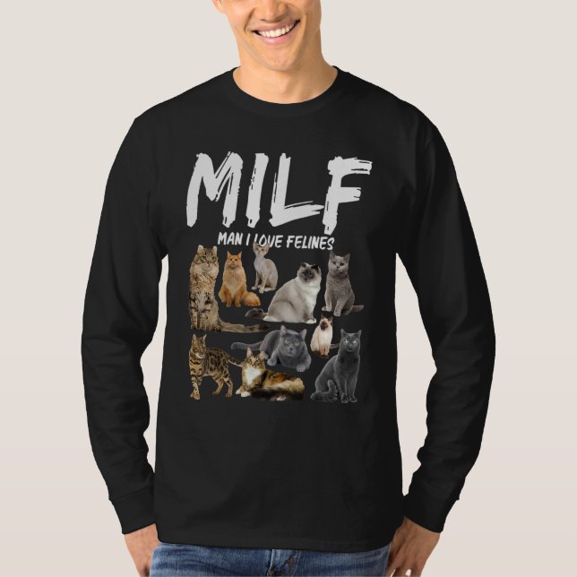 Kattdjur Katt Vintage 1 T Shirt (Framsida)