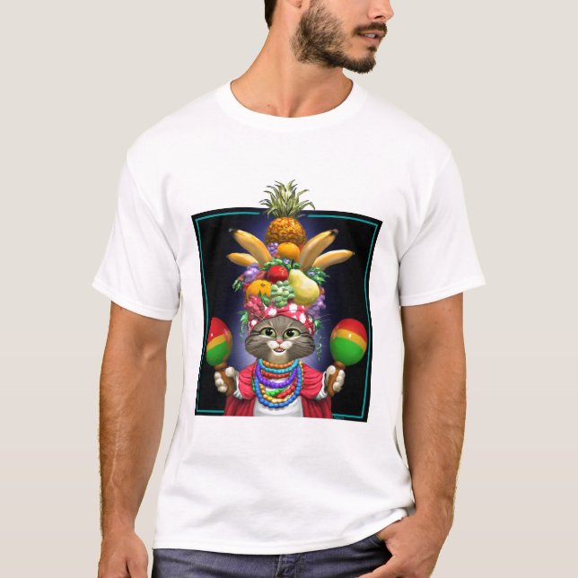 Kattdjur Miranda Tee Shirt (Framsida)