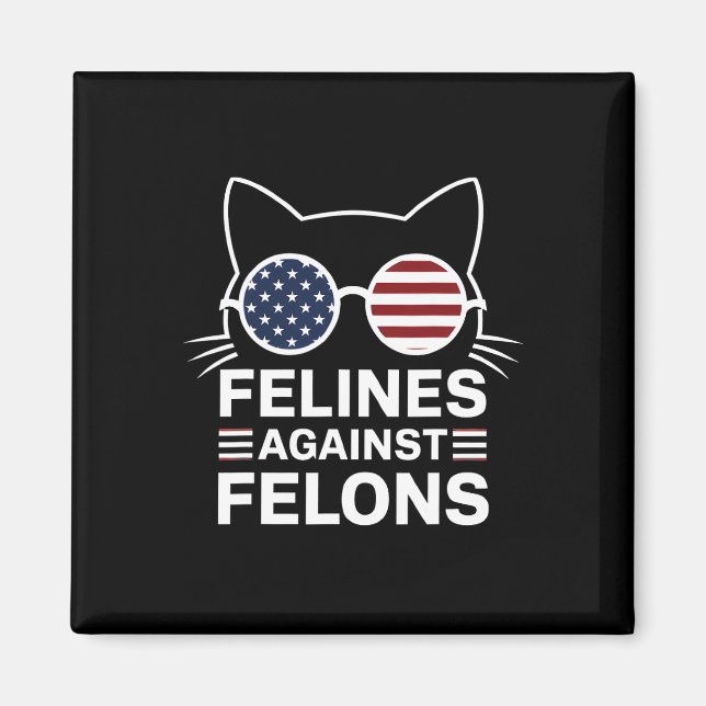 Kattdjur mot feloner magnet (Framsidan)