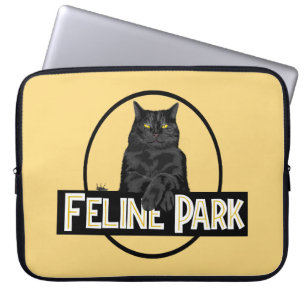 Kattdjur Park Laptop Fodral