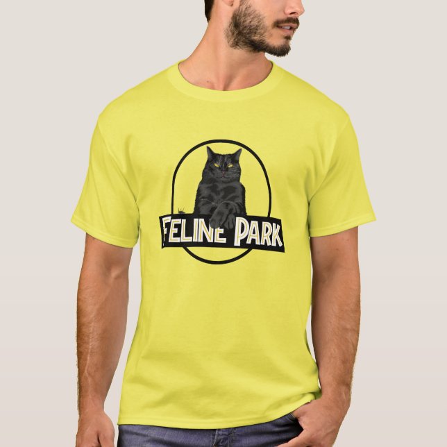 Kattdjur Park T Shirt (Framsida)