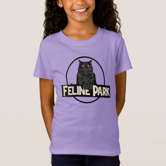 Kattdjur Park T Shirt (Framsida)