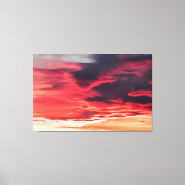 kattdjur-våg canvastryck (Framsida)