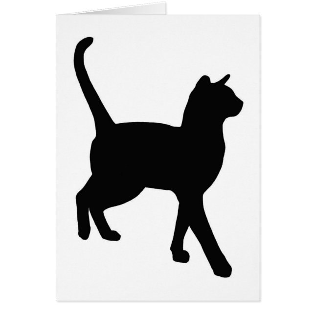 Kattdjurelegans Hälsningskort (Framsidan)