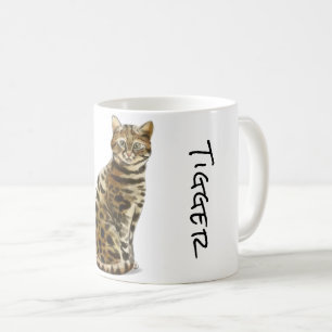 Kattdjuret Bengal Kaffemugg
