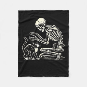 Kattdjuret Cat Art För manar Women Costume Hallowe Fleecefilt