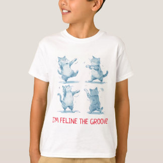 Kattdjuret Groove Dancing Cats T Shirt