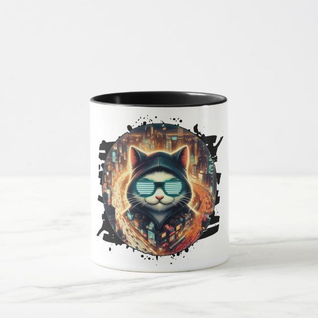 Kattdjuret Guardian Mugg (Center)