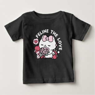 Kattdjuret Kärlek - Cute Valentines kattdesign T Shirt