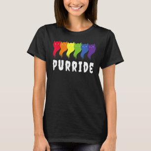 Kattdjuret Purride Lgbt Gay pride Cat T Shirt