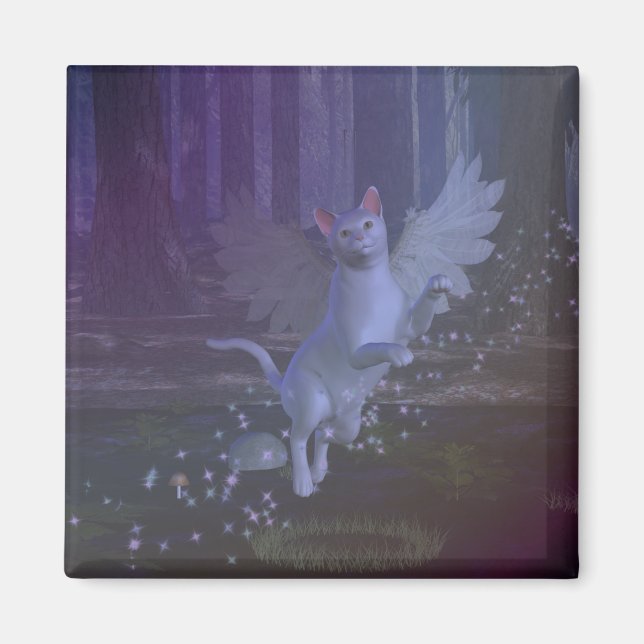 Kattdjurets flygmagnet magnet (Framsidan)