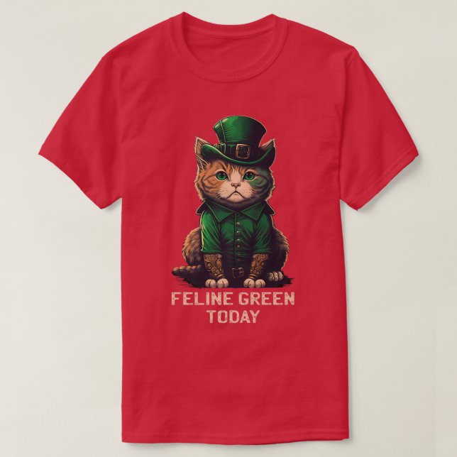 Kattdjurets Grönt i dag, St T Shirt (Design framsida)
