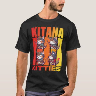 Kattdjurets konstruktion uppfyller Feudal Stil Sam T Shirt