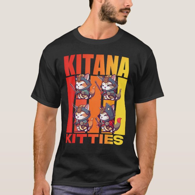 Kattdjurets konstruktion uppfyller Feudal Stil Sam T Shirt (Framsida)