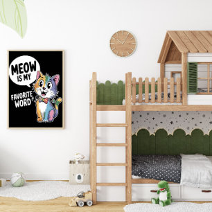 Kattdjurets röstpreferens poster