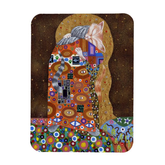 Kattdjurets uppfyllelse 2011 magnet (Vertikal)