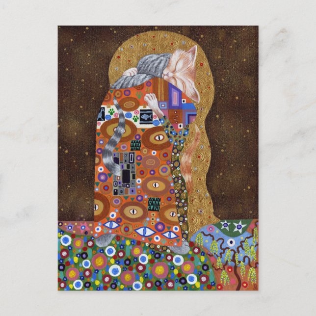 Kattdjurets uppfyllelse 2011 vykort (Framsida)