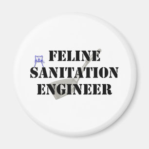 KattdjurSanitationingenjör Magnet