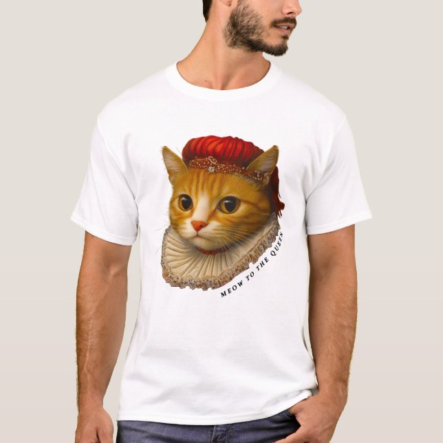 Kattdrottningen T Shirt (Framsida)