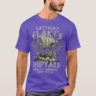 Kattegat Flokis Shipyards kvalitetslångbåtar sedan T Shirt