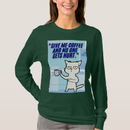 kattekaffeoffert t shirt