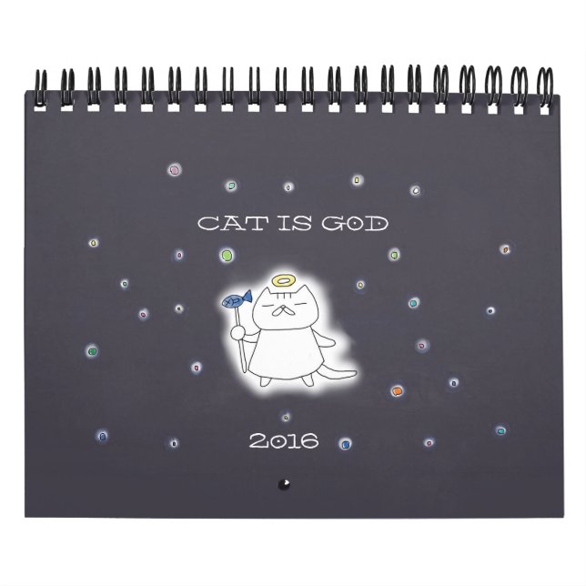 KATTEN ÄR GUDkalendern 2016 Kalender (Omslag)