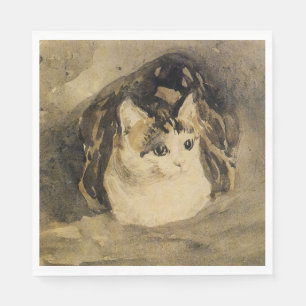 Katten (av Gwen John) Pappersservett