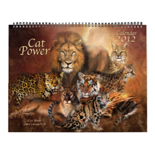 Katten driver konstkalendern 2012 kalender