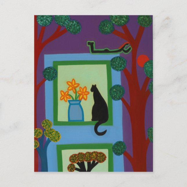 Katten från Askew Crescent 2008 Vykort (Framsida)