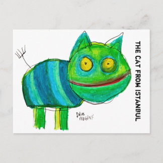 Katten från Istanbul Vykort