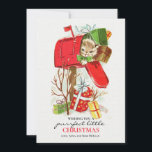 Katten i brevlådan julkort<br><div class="desc">Ett retro julkort med en kattunge i en röd brevlåda och festliga julpresenter. Perfekt för kattälskare! (Pix). Kortet är lätt att anpassa med din text, teckensnitt, teckensnittsfärg, pappersform och val av papperstyp. Inte exakt vad du letar efter? Alla våra produkter kan utformas efter dina behov utan extra kostnad. Kontakta oss...</div>