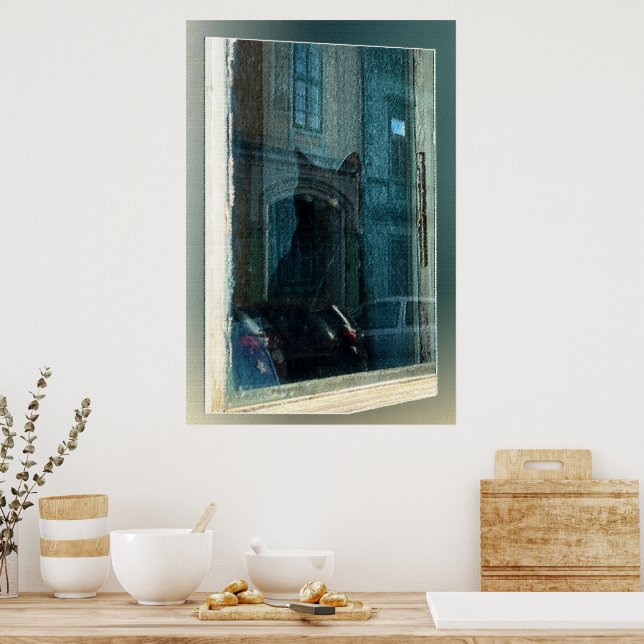 Katten i fönstret poster (Kök)