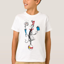 Katten i Hat Balancing Act T Shirt