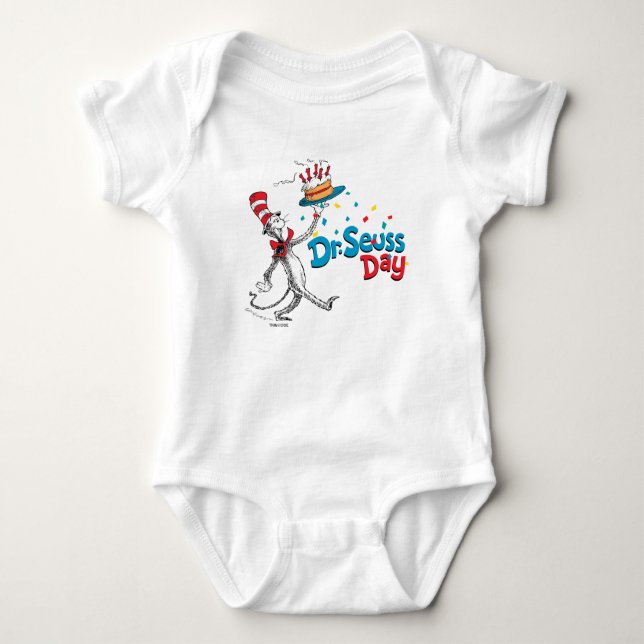 Katten i Hat | Seuss-dagen T Shirt (Framsida)