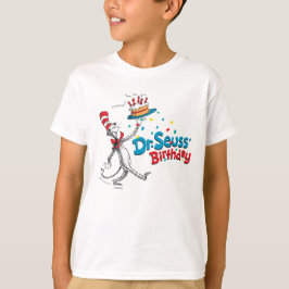Katten i Hat | Seuss födelsedag T Shirt