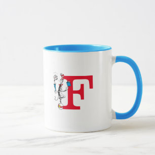 Katten i hatten Balansakt Monogram F Mugg